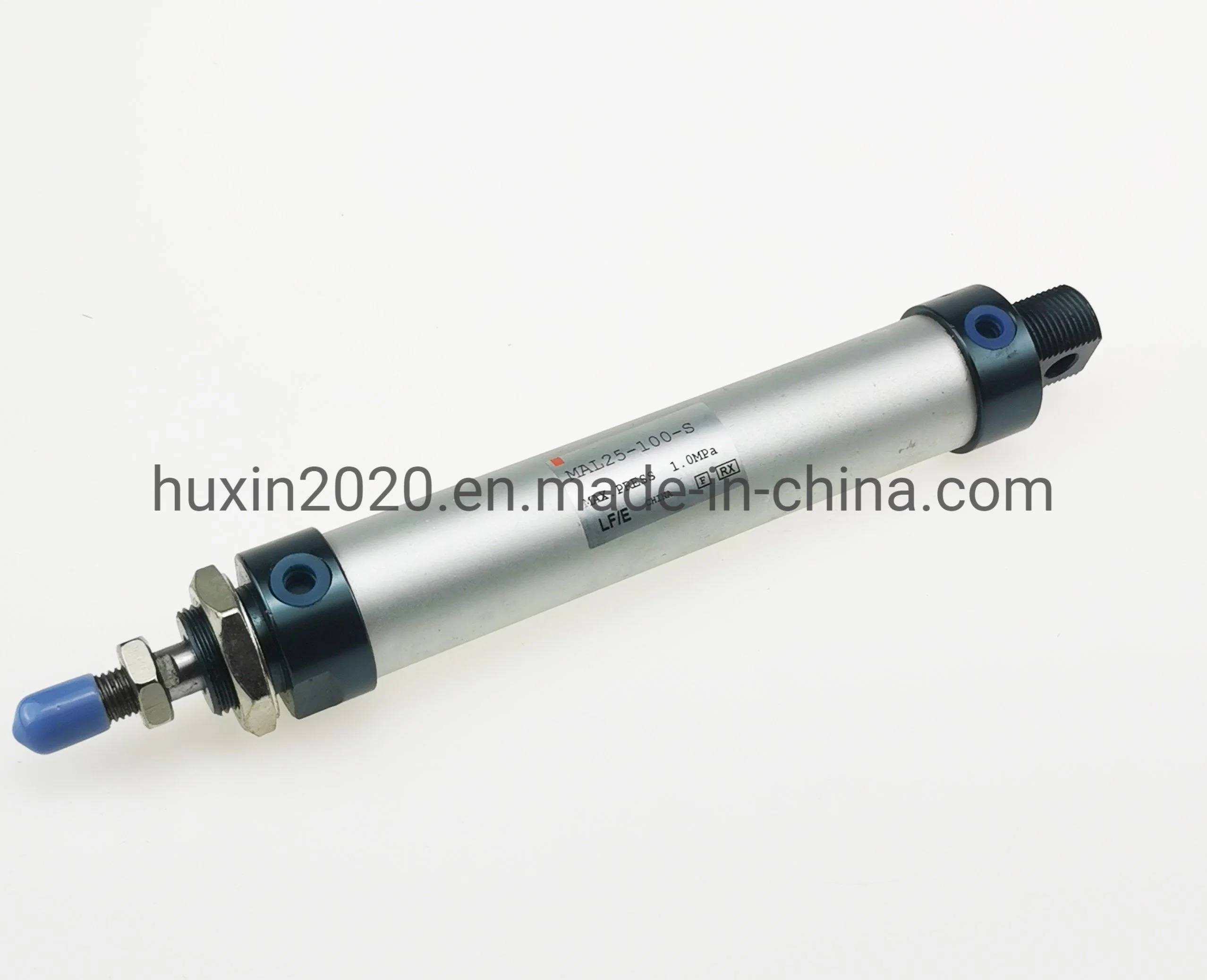 Mal25-25/50/75/100/125/150/175/200/300/350/400/450/500 Aluminum Alloy Mini Cylinder, Pneumatic Mini Cylinder