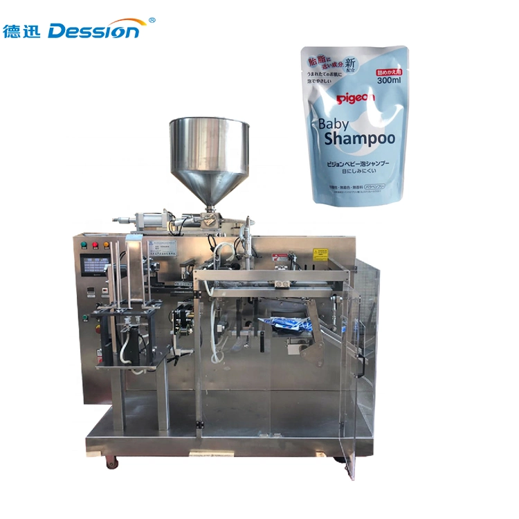 Automatic Shampoo Premade Bag Filling Packaging Machine Doypack Bag Packing Machine