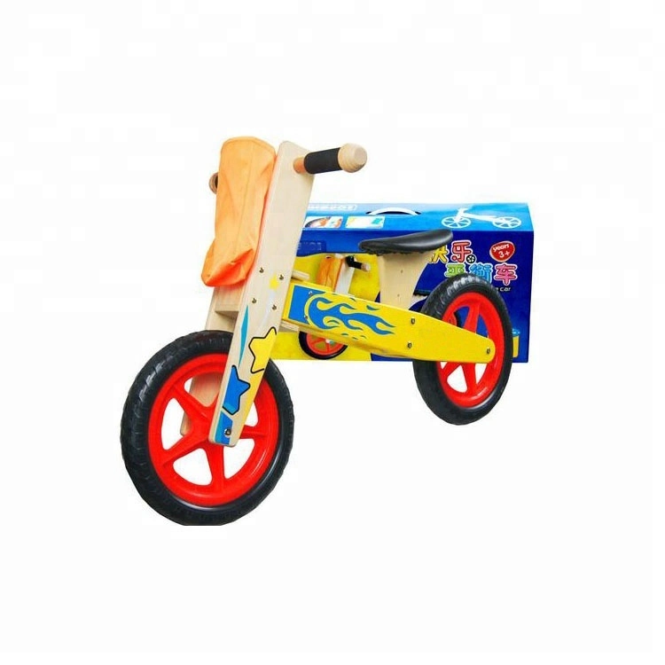 Kids Balance Bicycle Wooden Bike Foot Power Ride on Toy Ride on Car