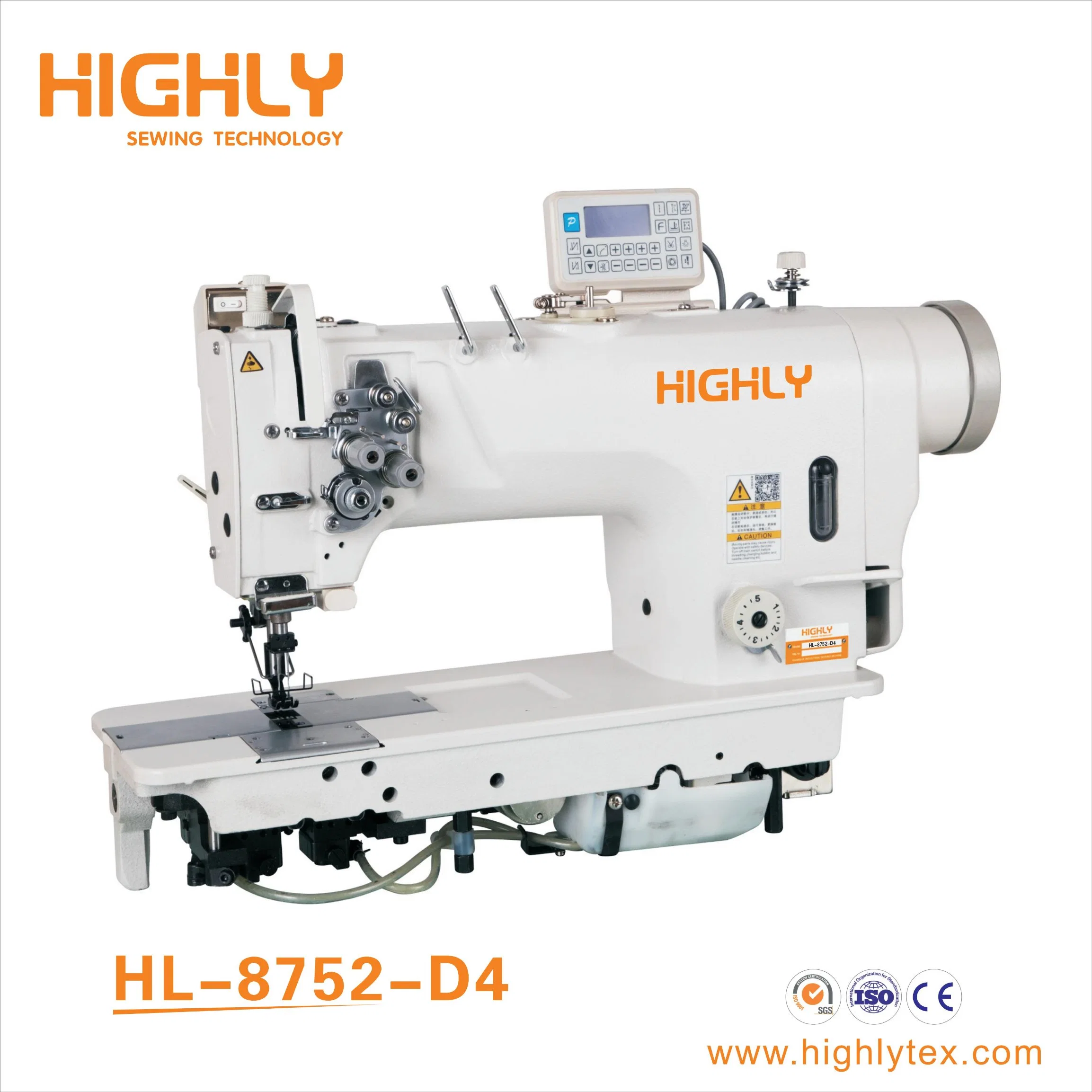 Highly Automatic Computer Direct Drive High Speed Double Needle Industrial Sewing Machine