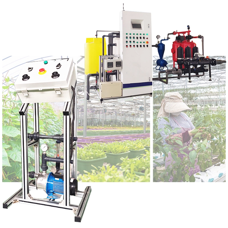 Automatic Fertilizer Injector Drip Dripper Water Irrigation Control System for Farms