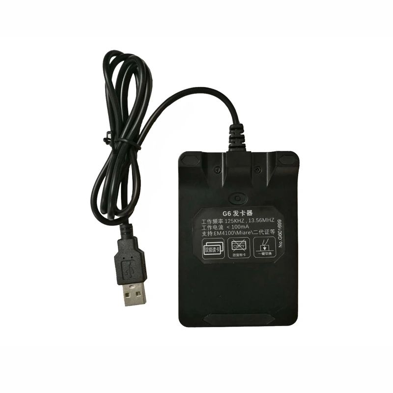 قارئ البطاقات الذكية RFID بتردد 125 كيلو هرتز بقدرة 13.56 ميجا هرتز مع لوحة مفاتيح USB لشريحة NFC قارئ المحاكاة