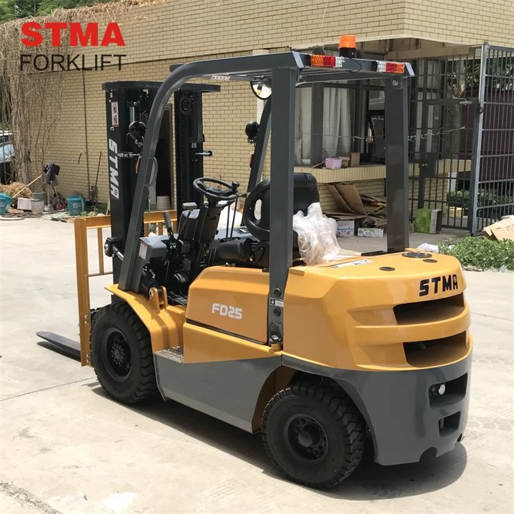 Stma Mini marca carretilla elevadora Diesel 2ton 2t Tractor Xinchai Carretilla con motor Euro 3