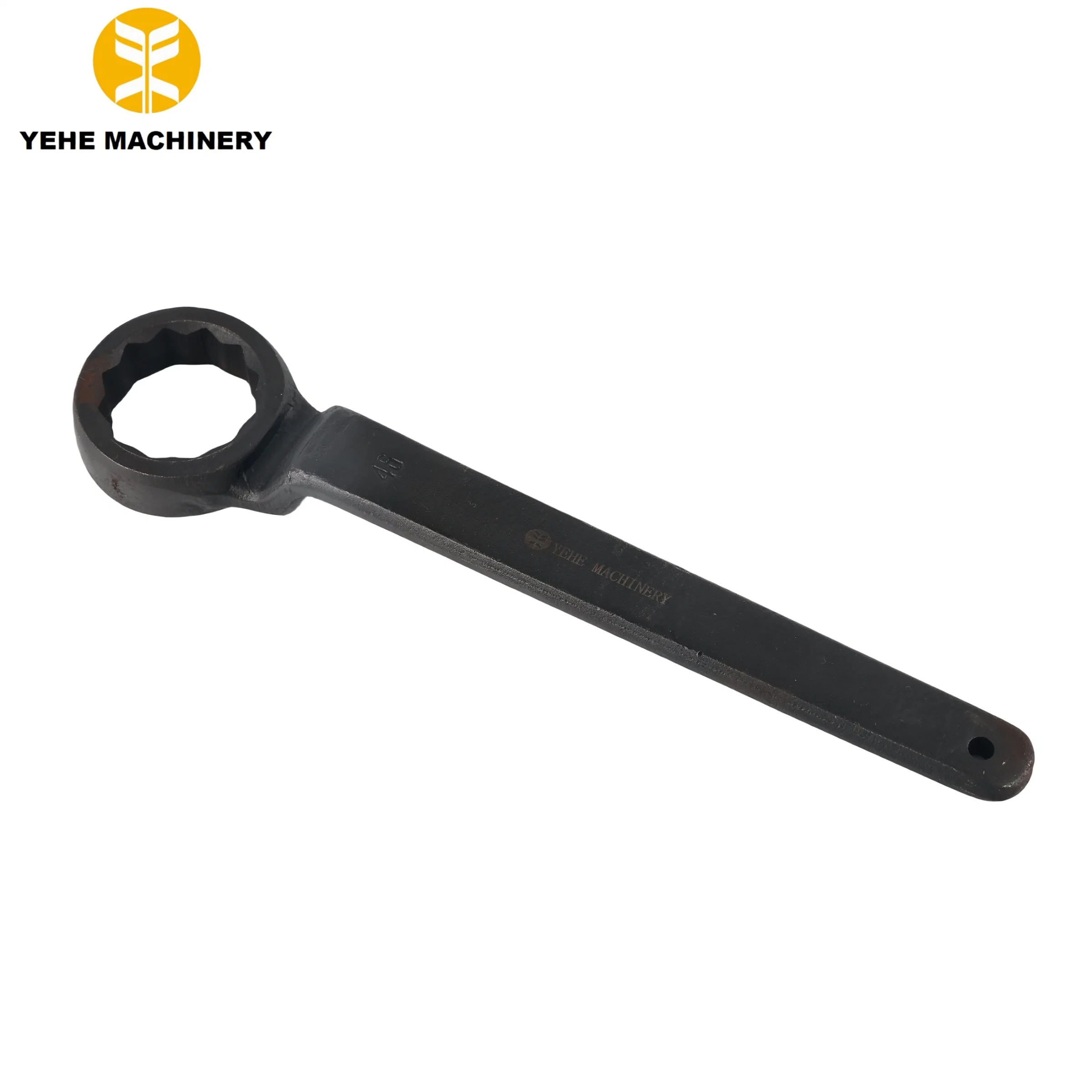 Matériau de la clé pour nervure concave Outils de la clé à main CRV Stencil Jeu de clés mixtes 12PCS