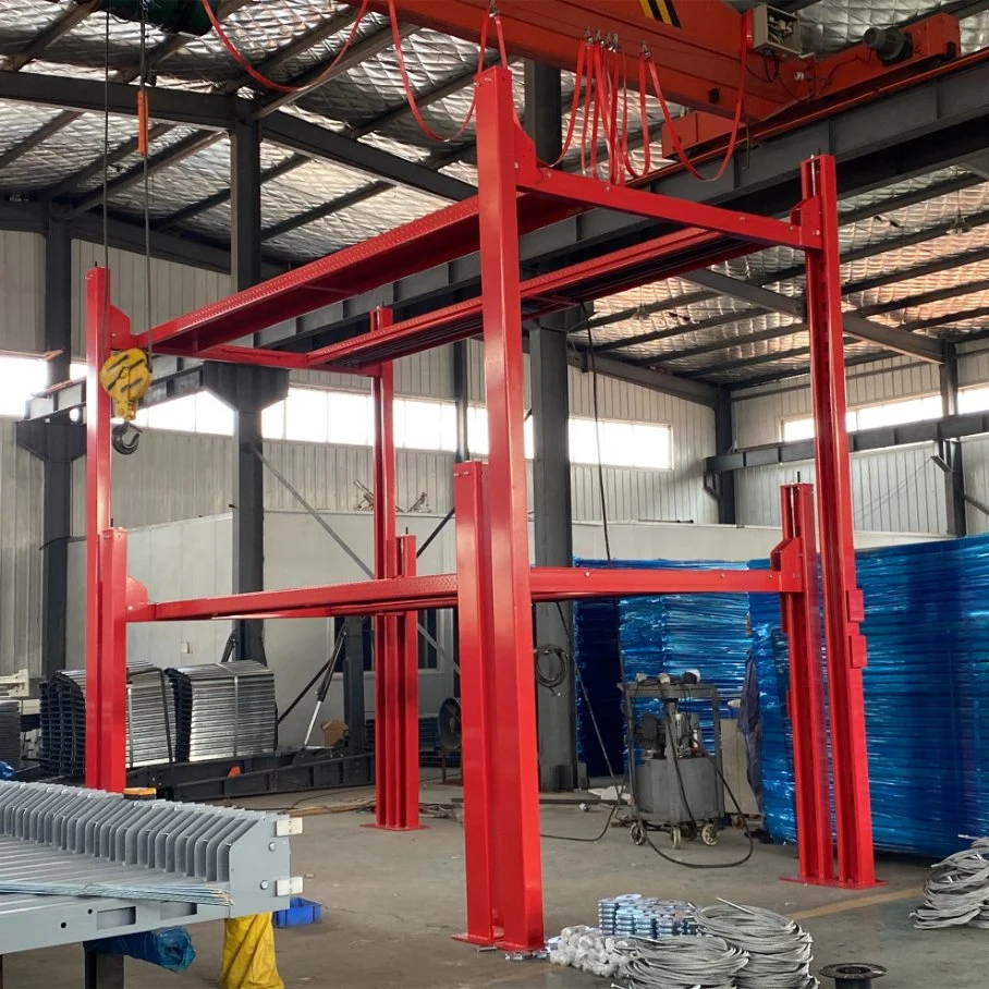 Mechanical Steel Triple Car Stacker Parking System Cross-Border