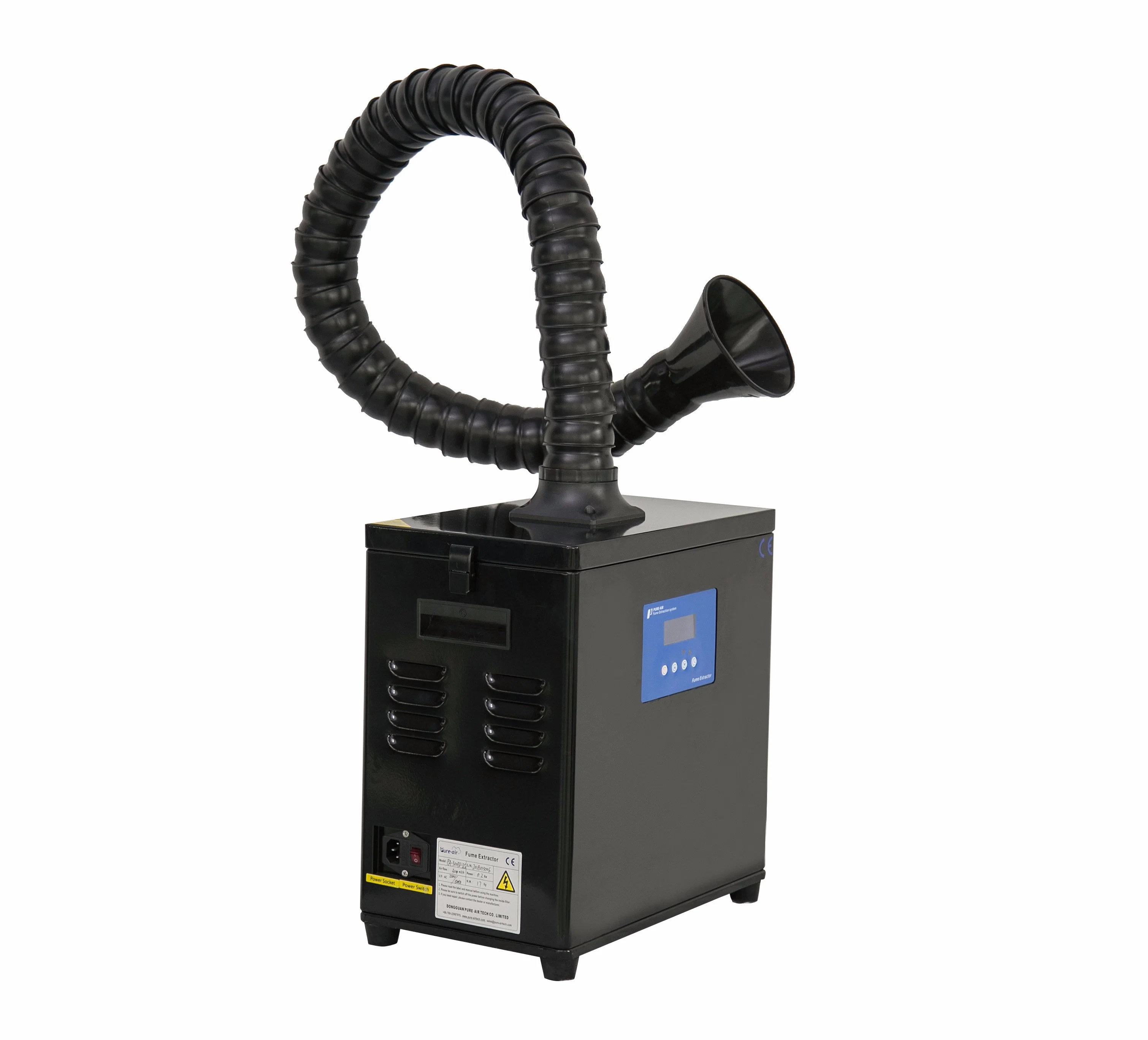 Pure-Air PA-300TS-IQHot Sale Vacuum Cleaner Dust Collector Dental Lab With 200W Blower