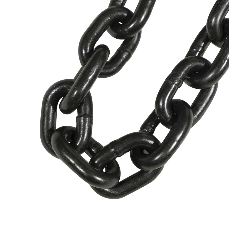 Wholesale Metal Galvanized 10mm G80 Alloy Steel Black Cast Iron Links Safety Lifting Chain Ring