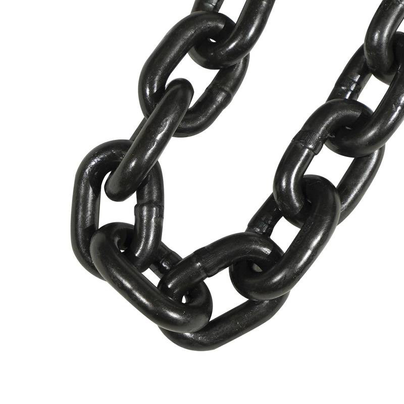 Galvanizado de metal mayorista G80 de 10mm de acero de aleación de hierro fundido negro Anillo de la cadena de elevación de la seguridad de enlaces