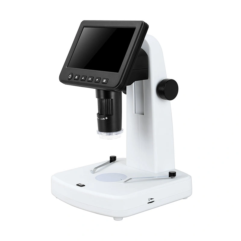 5-Inch LCD Digital Microscope with Polarizer 1080P 10X-300X (BM-DM60)