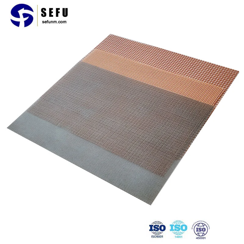 Smokeless Molten Metal Filtration Fiberglass Filter Mesh for Aluminum Wheel Casting