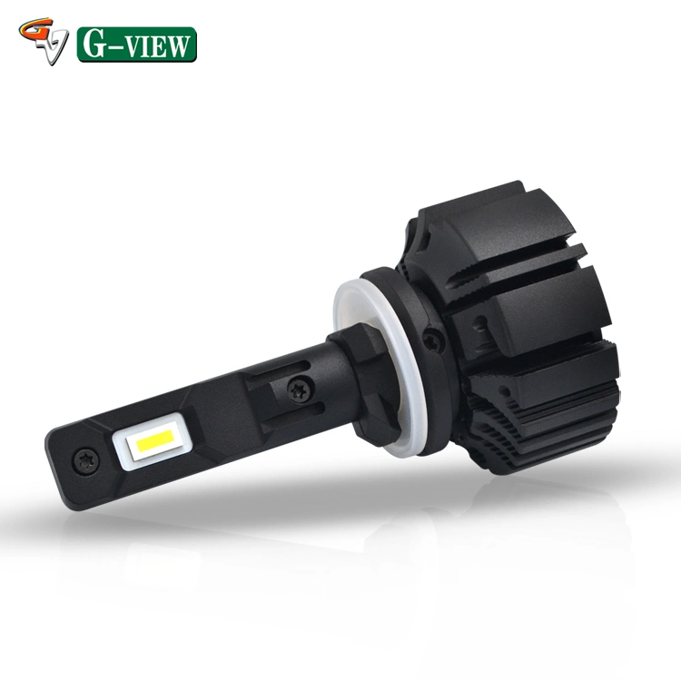 المصباح الأمامي LED أبيض G-View G9A (6000K) H1 H3 H7 H8 H11 H16 9005 9006 881 المصباح الأمامي بالسعر