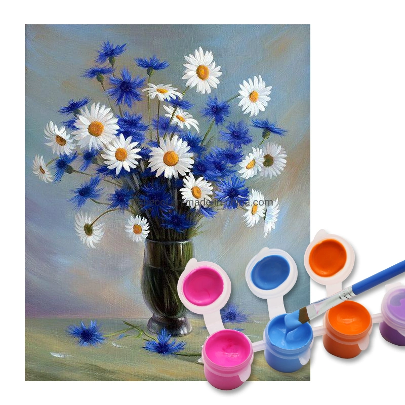 Non Toxic 5ml Acrylic Artist Paint Set Art Paint Pot and Paint Brush