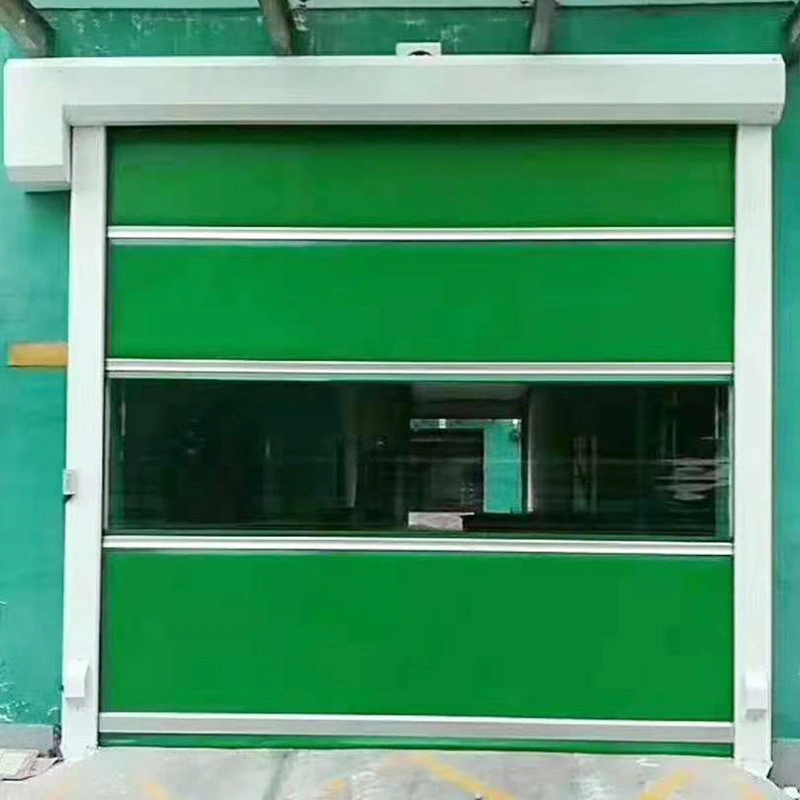 Rapid High Speed PVC Roller Shutter Fast Rolling Automatic Door