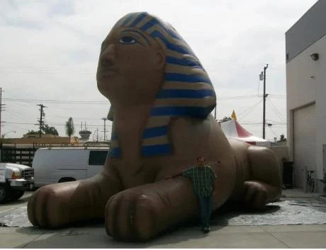 2023 New Giant Inflatable Statue of White Elephant