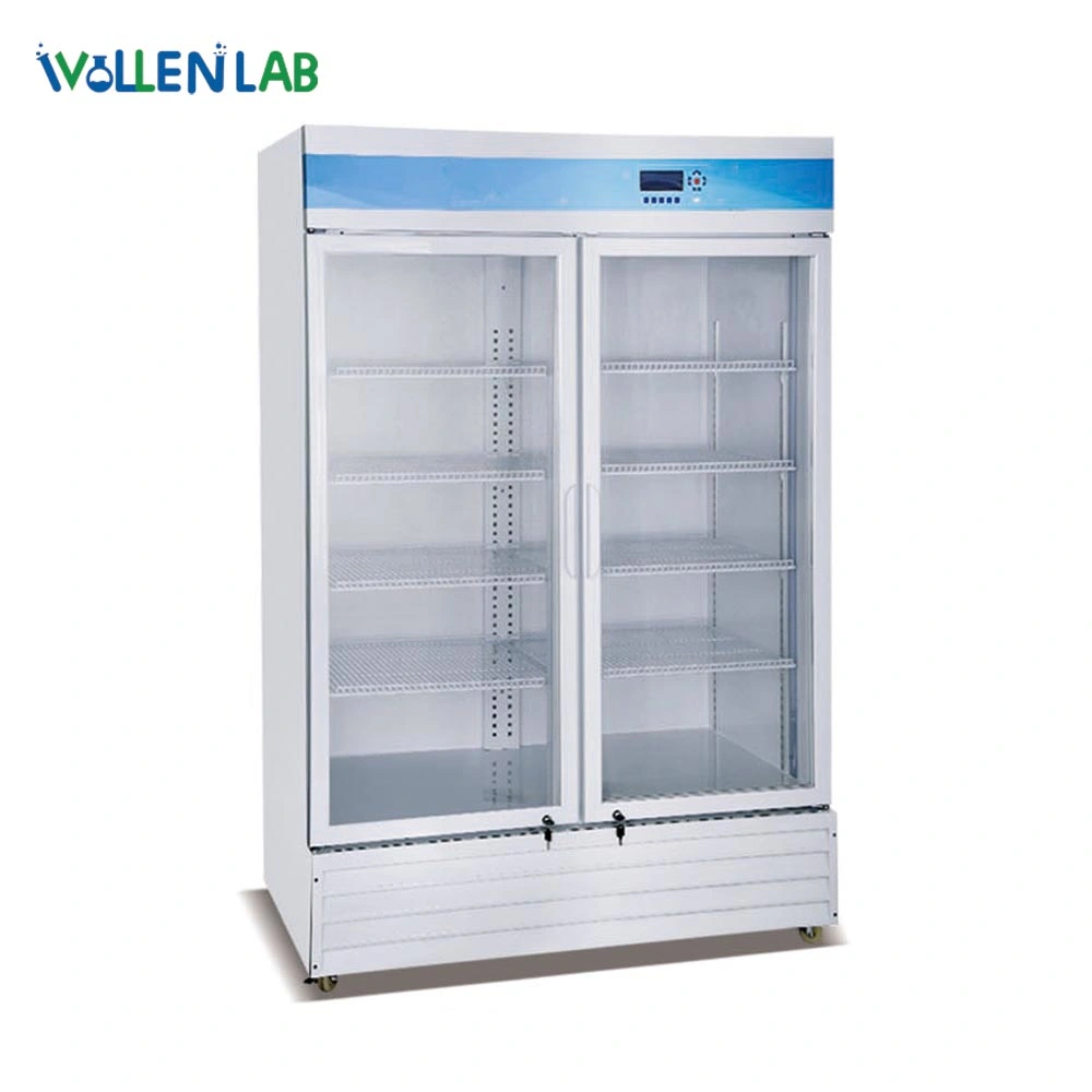 Biomedical Vaccine Refrigerator Upright Medicine Refrigerated Cooler