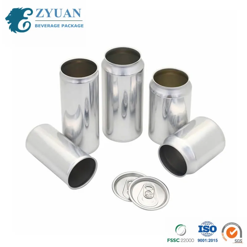 Food Grade Beverage 250ml 330ml 500ml 355ml 12oz 473ml 16oz Aluminum Can