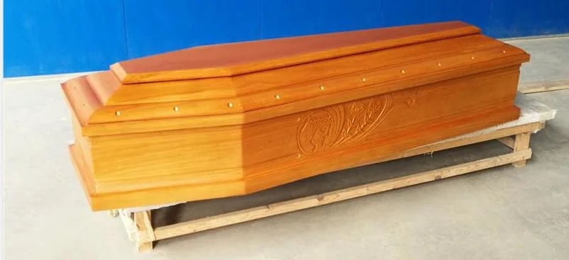 Manufacturer High quality/High cost performance Solid Wood Casket