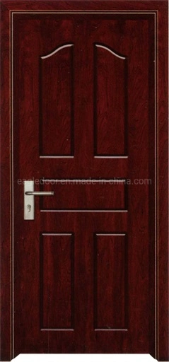 2020latest Design Golden Africa Design Bedroom Painting Veneer Wooden Door (EI-V004)