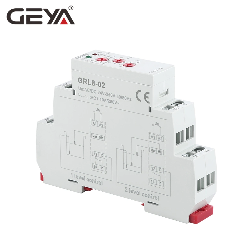 Geya Grl8-01 Liquid Level Sensor with Water Pump Level Controller Circuit Diagram Relay