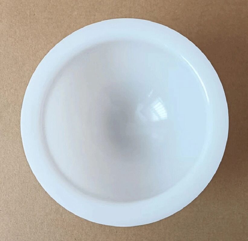 Atacado de Dome de Acrílico Branco, Hemisfério de Plástico PMMA de 4 a 60cm de Diâmetro.