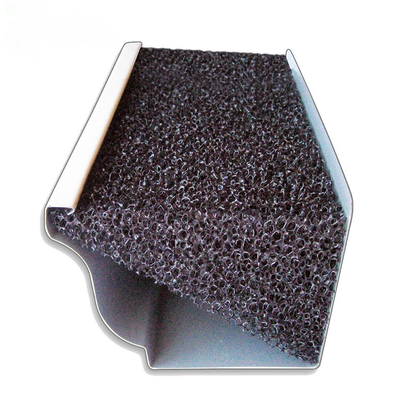 Anti-Ultraviolet Polyurethane Gutter Protection Accessories Roof Gutter Protect Foam Protector Sponge Leaf Gutter Rain Filter