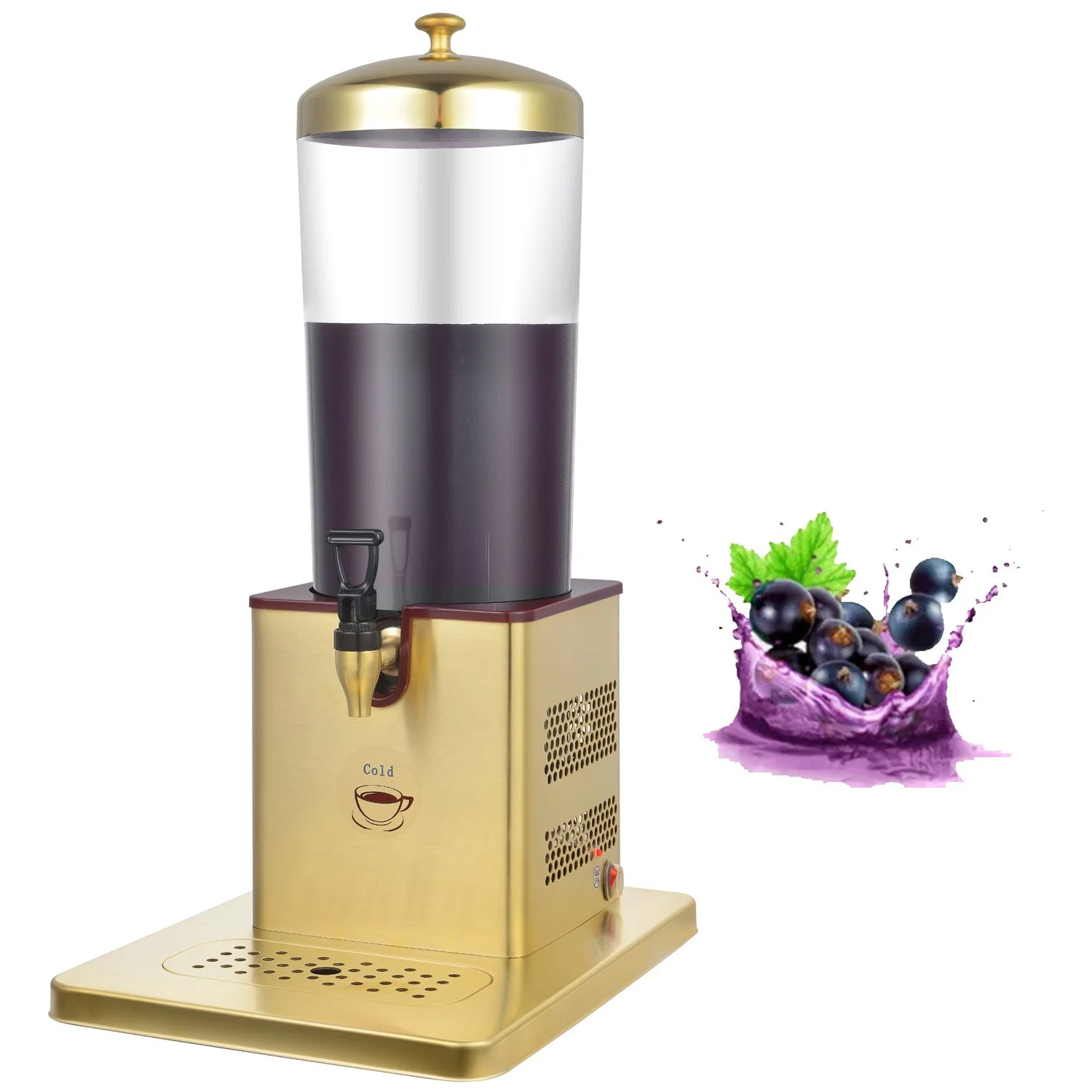 Compressor Refrigeration Cold Hot Drinks Milk Cola Tea Water Juice Dispenser Beverage Machine