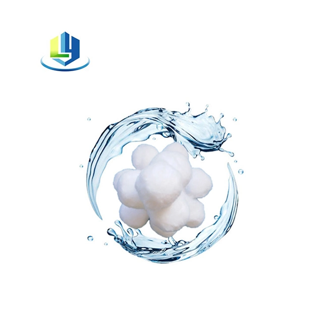 50mm Industrial Waste Water Filtration Used Polyester Fiber Ball Filter for Water Treatment