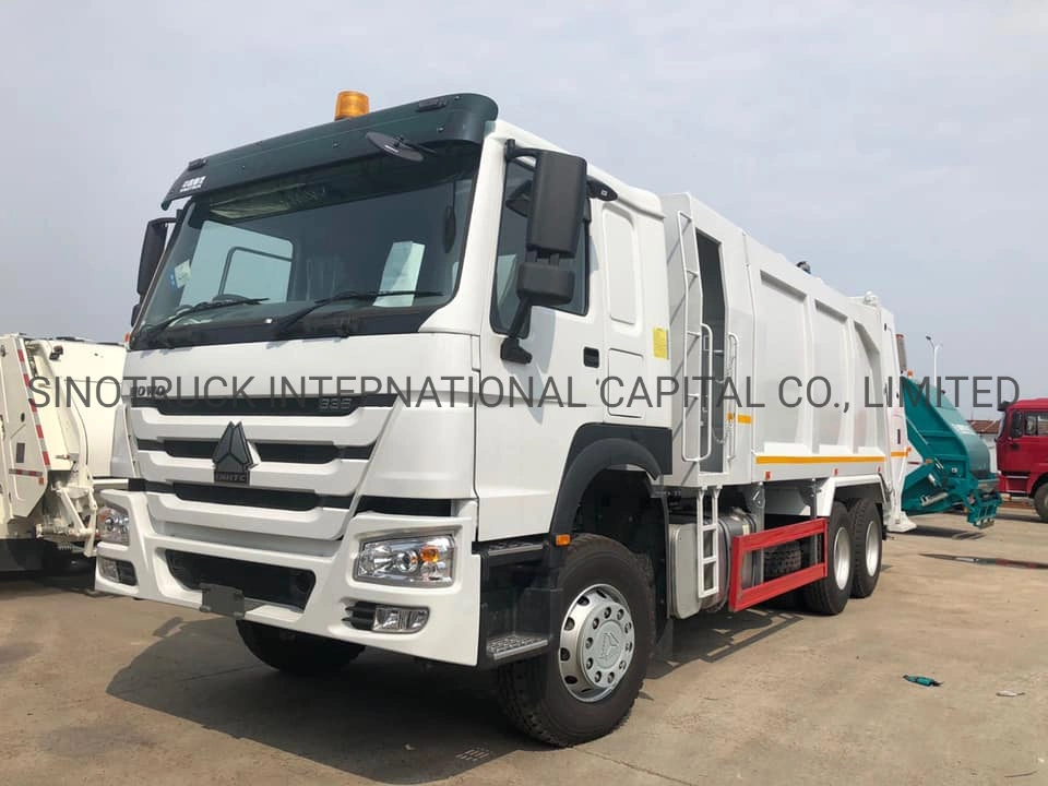 20000L Waste Management Truck HOWO Garbage Collection Truck 20cbm