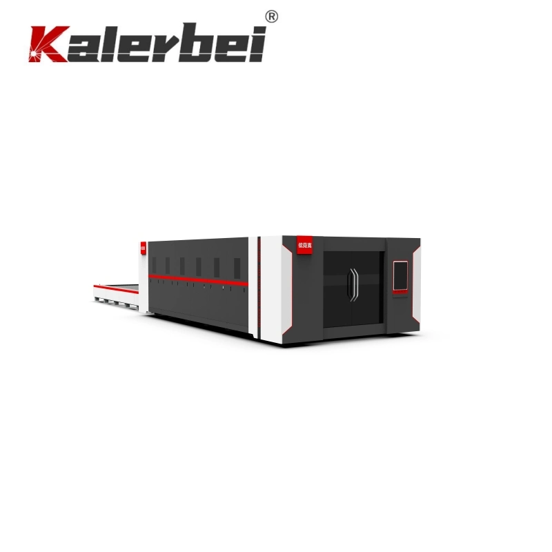 Factory Supplier 3000W 6000W Full Closed Metal Fiber Laser Cutting Machine Exchange Table