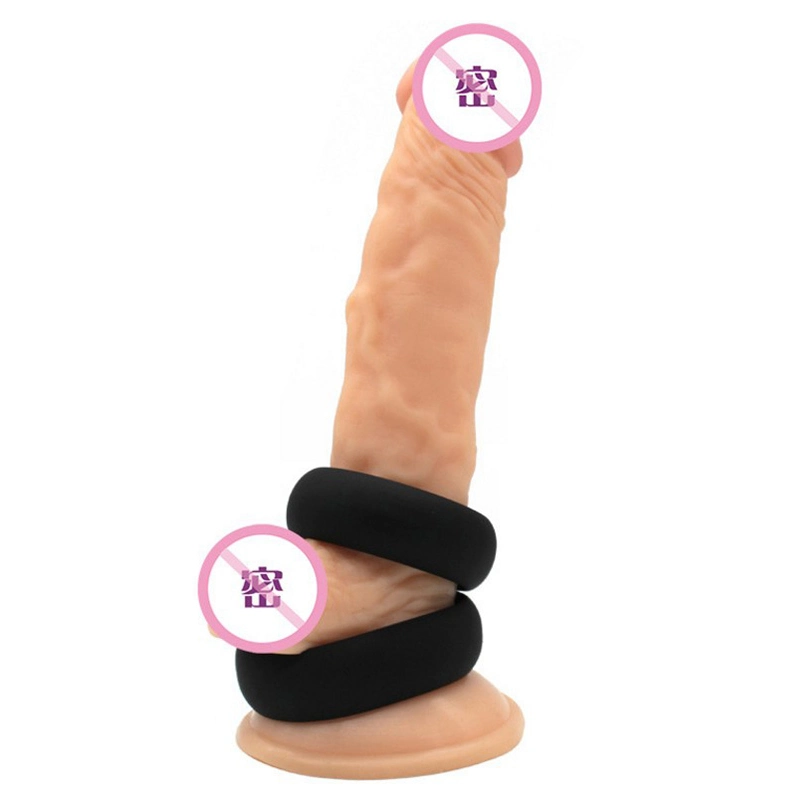 Assorted Size Male Penis Trainers Silicone Penis Sex Delay Ring