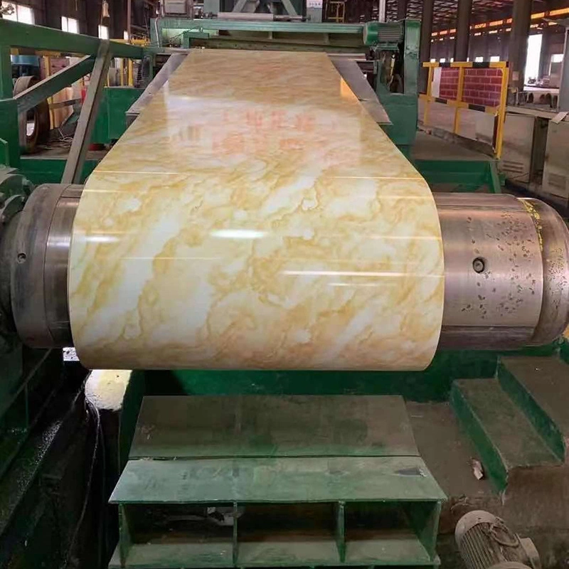 Emboss Pattern Color Coated PPGI PPGL Galvanized Steel Sheet in Roll