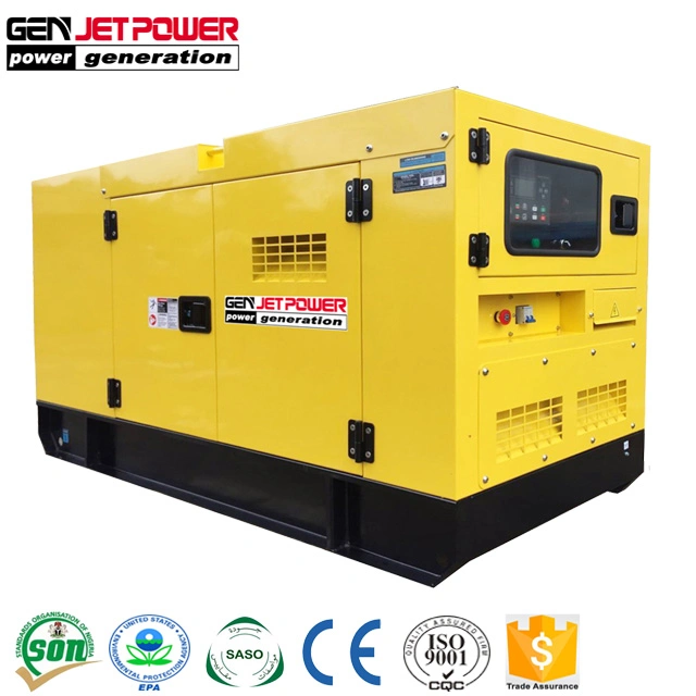 34kw 42kVA 3phase Lovol Water Cooled Engine 1003tg Silent Diesel Genset