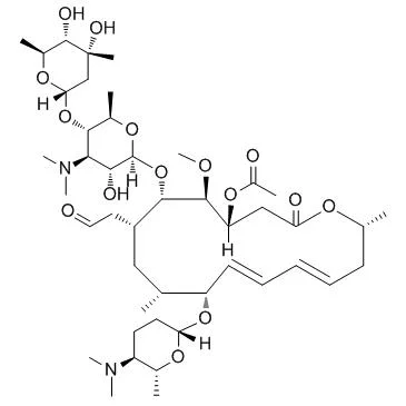 CAS 24916-51-6 Intermedio Farmacéutica Veterinaria las materias primas en polvo Acetylspiramycin