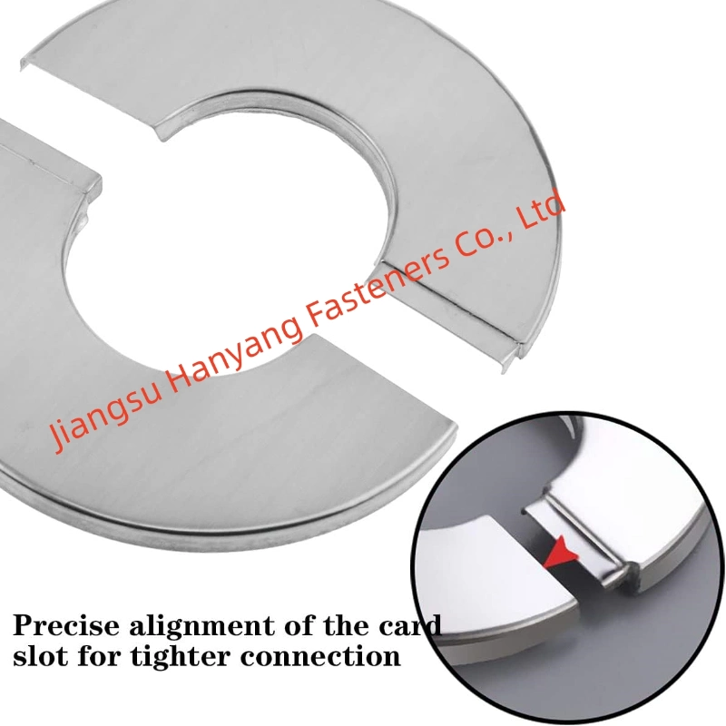 Split Flange Stainless Steel Circular Orifice Plate Water Pipe Cover Accessories