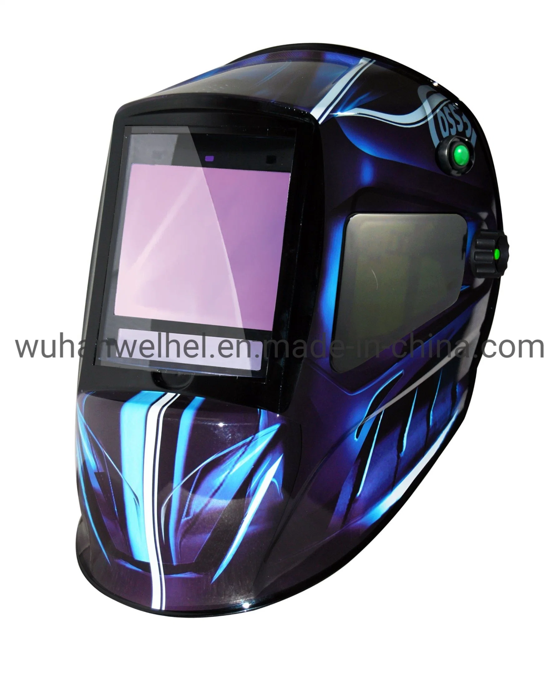 Soldadura Auto-Darkening Casco/Wh9810/Panel de control digital