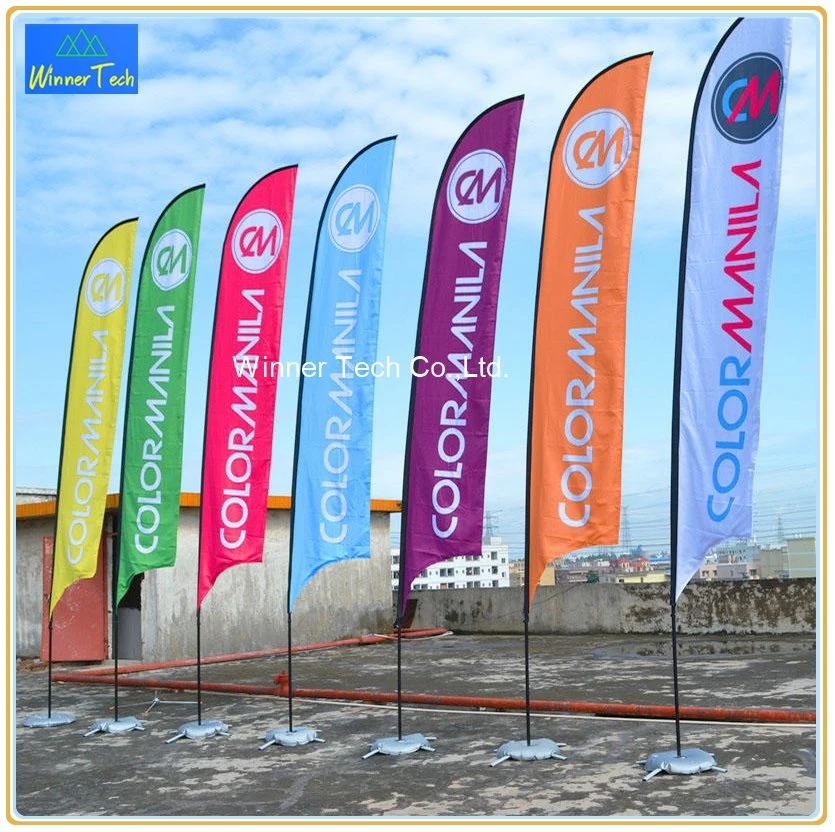 100% Polyester Custom Design Print Your Logo Banner Flag-W00102