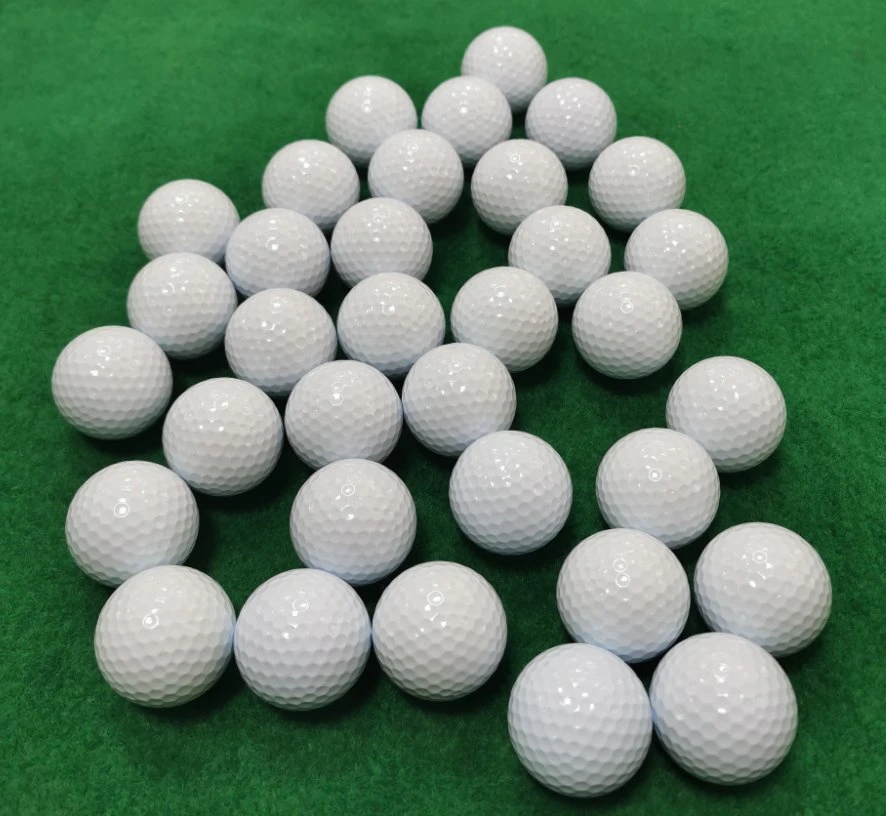 Balles de golf à 2/3/4 couches pour entraînement/tournoi avec impression personnalisée de logo, cadeau promotionnel