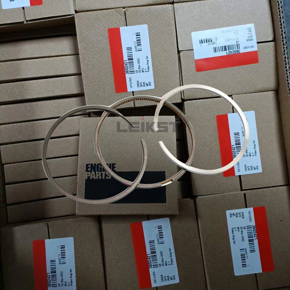 0445120231 0445120236 0445120277 0445120391 0445120357 Auto Fuel Injector 3802421 Diesel Engine Parts Piston Ring 4987984