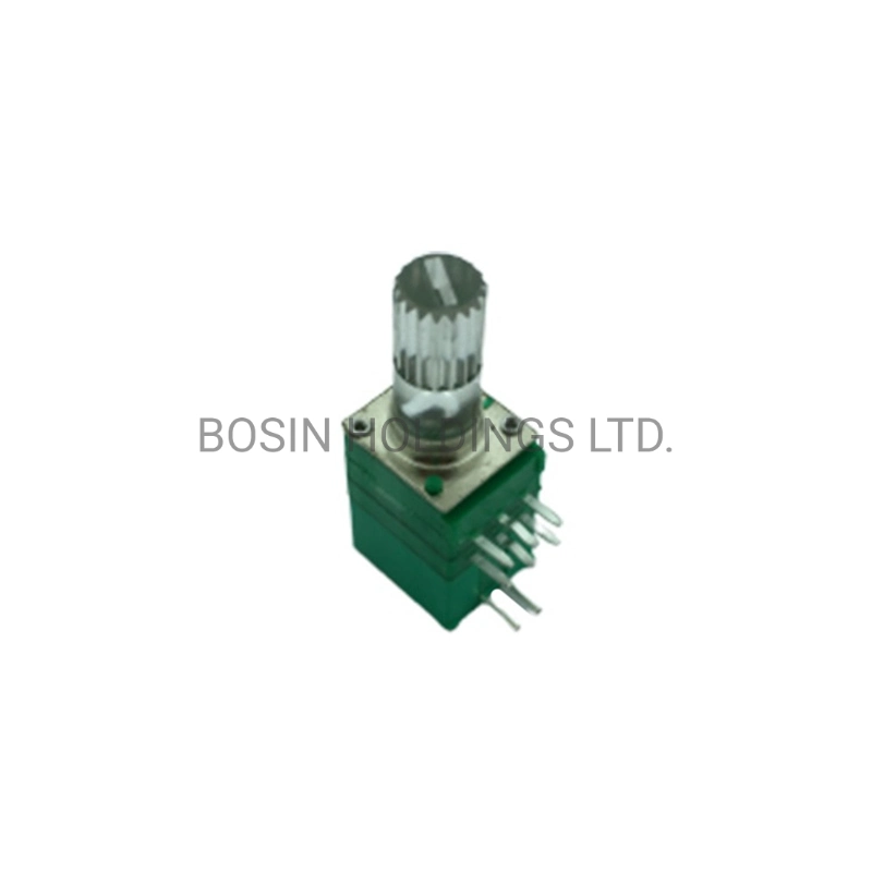 New Product Customized 9mm Dual Gang Rotary Potentiometer with LED Light