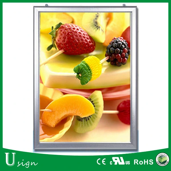 Advertising Aluminum Picture Frame Slim Snap LED Light Box Lightbox Manufacturer