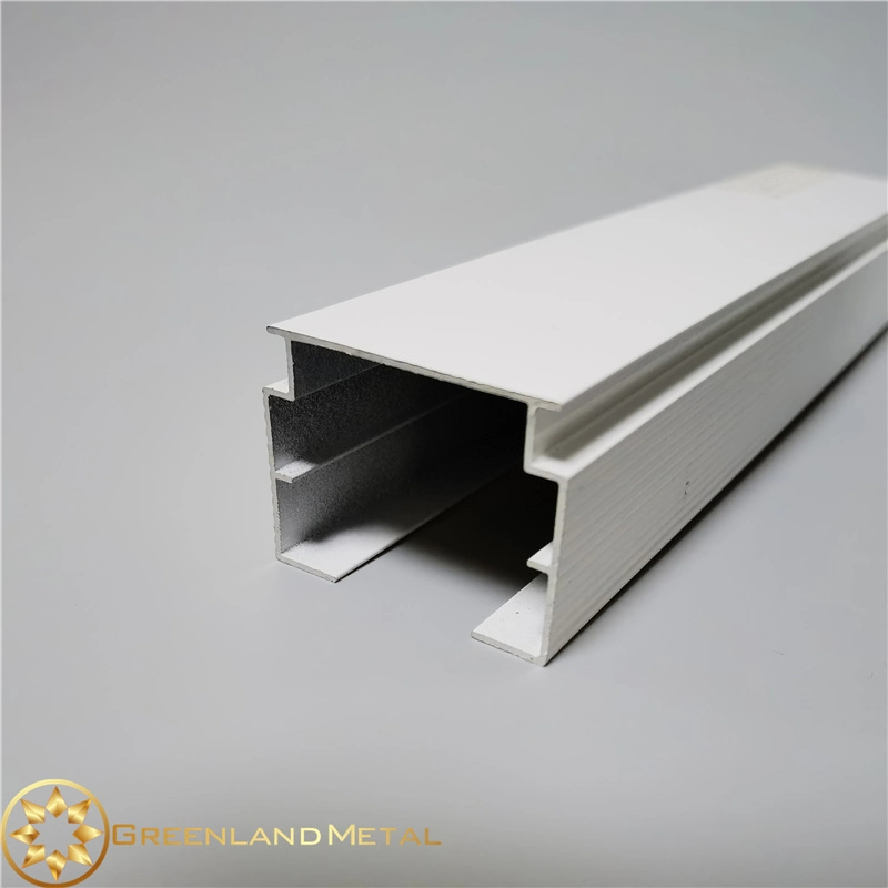 Anodized /Power Coated Vertical Blind Head Rail Top Track in Aluminum Profile Material