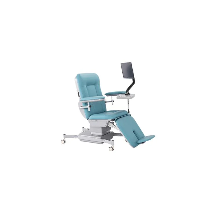 Uso médico de diálisis del Hospital Hospital silla sillón reclinable asiento paciente muebles Hospital Empujar presidente