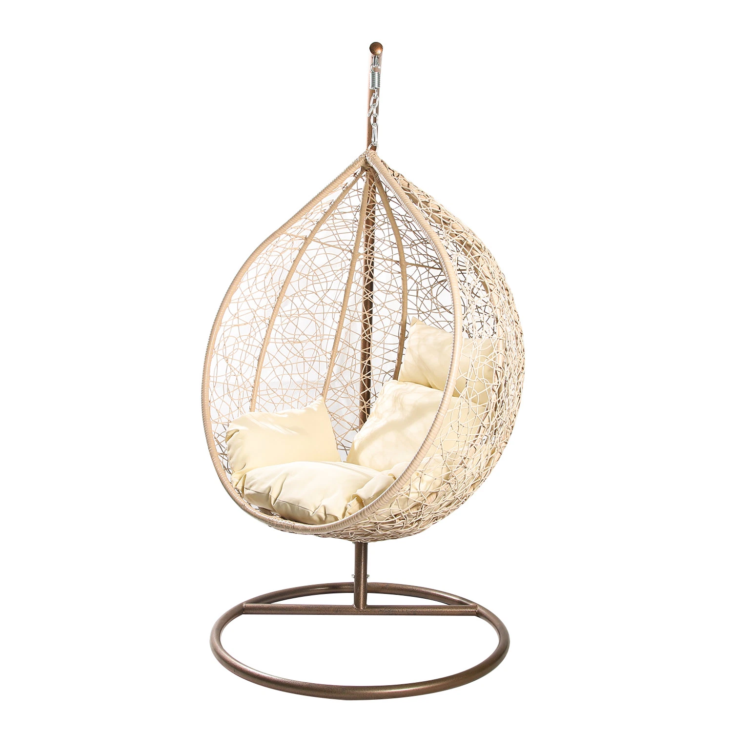 Silla nido columpio sentado Bird Cage nido Grandes nido dormitorio huevo silla oscilante con soporte