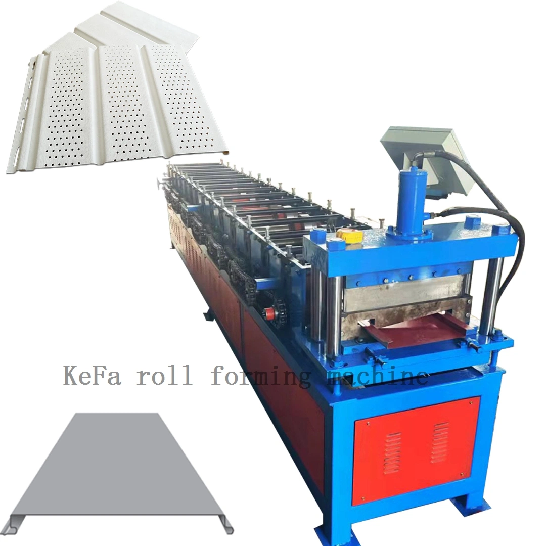 China Aluminum Metal Wall Roof Covering Ceiling Soffit Panels Making Machine