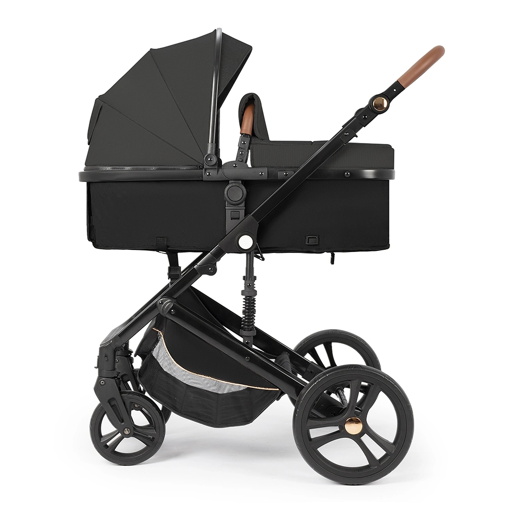 3 en 1 Baby Stroller con amortiguador Luxury High Paisaje Baby Walkers y Carriers