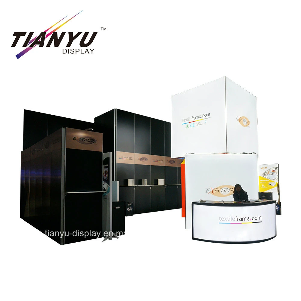 20X20FT Customized Exhibition Booth Design Trade Show Stand Modular Stall New Design