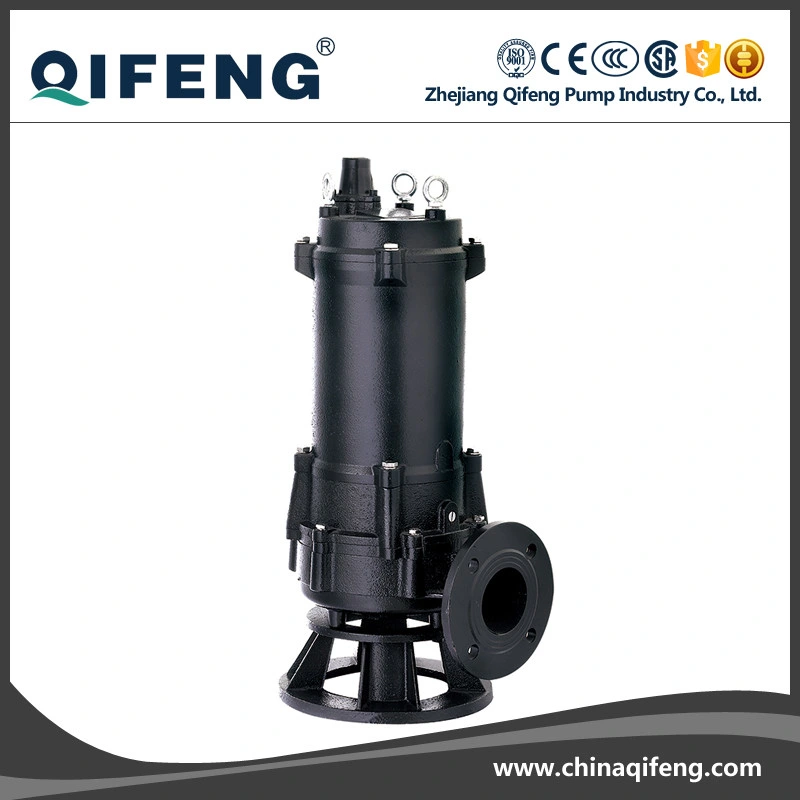 10HP Non-Clog High Pressure Electric Stainless Steel Centrifugal Submersible Sewage Water Pump (CE Approved)