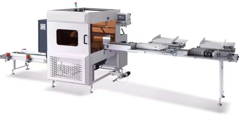 Voll Automatische Papierbecher Schüssel Verpackung Maschine Online Arbeit Versiegelung Maschine