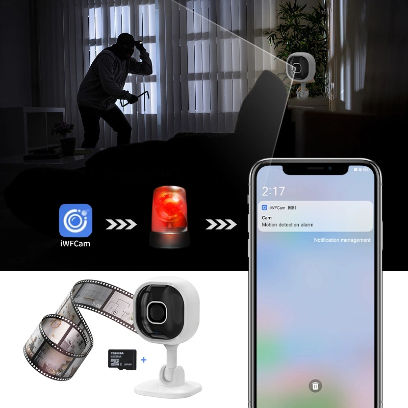 Cámara inteligente Micro HD Cámara de infrarrojos inalámbrica Mini WiFi PIR cuerpo alarma Smart Casa Cámara más pequeña CCTV oculto Cámara WiFi Cámara