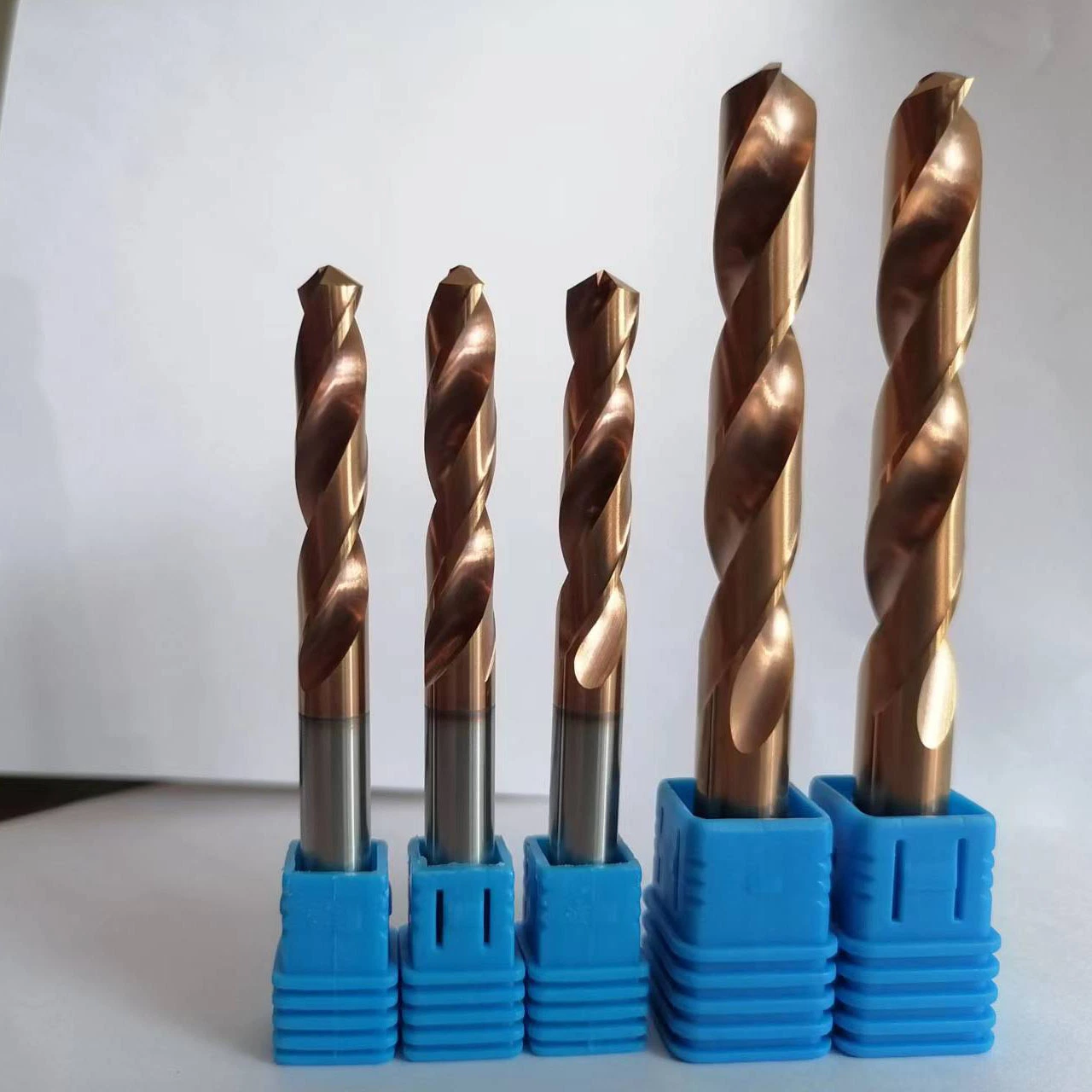 CNC Cutting Tools Preda Ferramentas Coated HRC60 Tungsten Carbide Drills for Stainless Steel